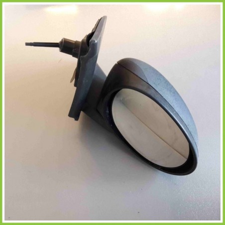 Specchietto Retrovisore DX Goffrato Nero  PEUGEOT 107 (2005) 013775 Usato