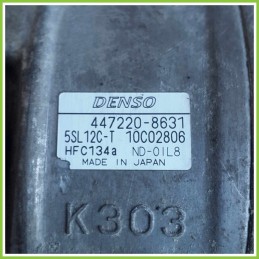 Compressore Clima AC Aria Condizionata DENSO 447220-8631 LANCIA Y 5SL12C-T 188A4000