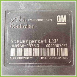 Centralina ABS Modulo Pompa ATE 10.0960-0578.3 OPEL ASTRA A04 10.0206-0292.4 Z19DTH
