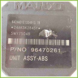 Centralina ABS Modulo Pompa MANDO 5WY7409B CHEVROLET (DAEWOO) KALOS T200 96470254MA B12S1