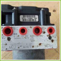 Centralina ABS Modulo Pompa BOSCH 0265800300 RENAULT MEGANE 2a Serie 0265261300 F9QB8