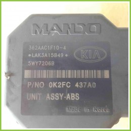 Centralina ABS Modulo Pompa MANDO 5WY7206B KIA CARENS 1a Serie 0K2FC437A0 D4EA