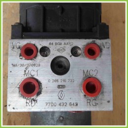 Centralina ABS Modulo Pompa BOSCH 0273004395 RENAULT SCENIC 0265216732 F9QK7