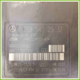 Centralina ABS Modulo Pompa ATE 10.0925-1536.3 MERCEDES-BENZ Classe C W/S203 A2095452532 111951
