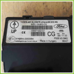 Body Computer Centralina Modulo BCM BSI BSM BOSCH 8V51-15K600-CG FORD FIESTA CB1 F005V00962