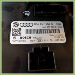 Body Computer Centralina Modulo BCM BSI BSM BOSCH 4022001 AUDI A4 8K 8K0907063C CAG