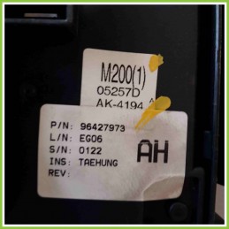 Body Computer Centralina Modulo BCM BSI BSM TYCO AK4194 CHEVROLET (DAEWOO) MATIZ M200 05257D A08S3