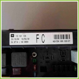 Body Computer Centralina Modulo BCM BSI BSM HELLA 5DK008668-07 OPEL ASTRA A04 13191126FC Z14XEP