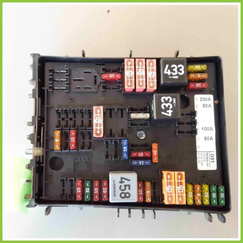 Body Computer Centralina Modulo BCM BSI BSM 0-1534502-1 VOLKSWAGEN GOLF 1K 1K0937124 BKC