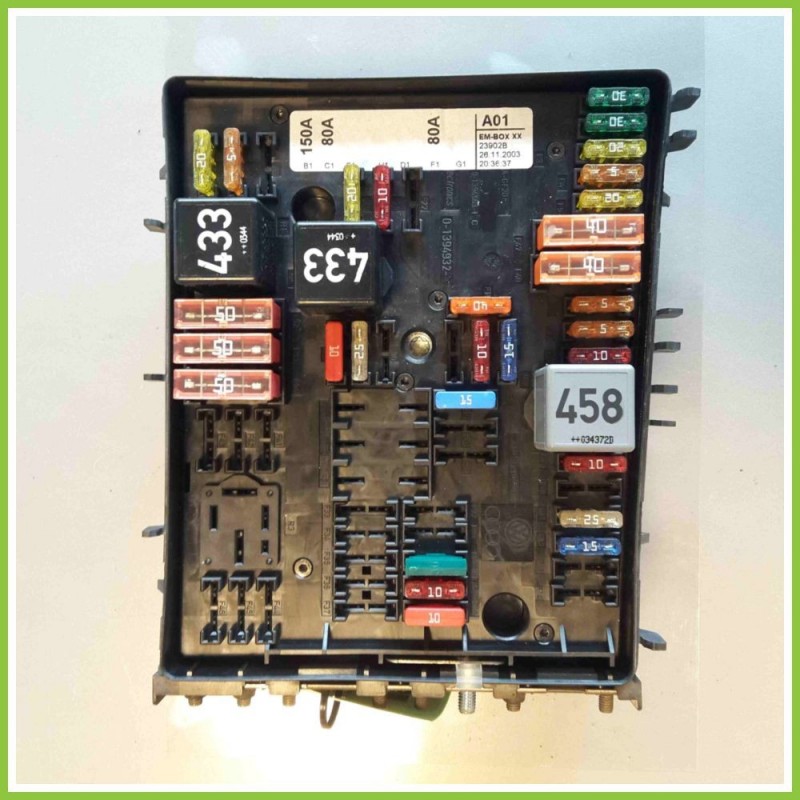 Body Computer Centralina Modulo BCM BSI BSM TYCO 0-139432 FIAT GRANDE PUNTO 2Y 1K0937124H 199A4000