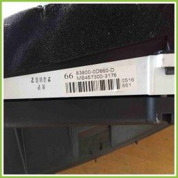 Quadro strumenti contachilometri tachimetro DENSO MB457300-3176 TOYOTA YARIS 83800-0D660-D 2SZFE