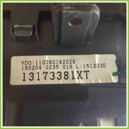 Quadro strumenti contachilometri tachimetro SIEMENS 110080162026 OPEL MERIVA X03 13173381XT Z13DT