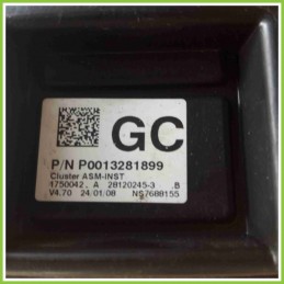 Quadro strumenti contachilometri tachimetro JOHNSON 1303304 OPEL CORSA S07 P/NP0013281899 Z13DTJ