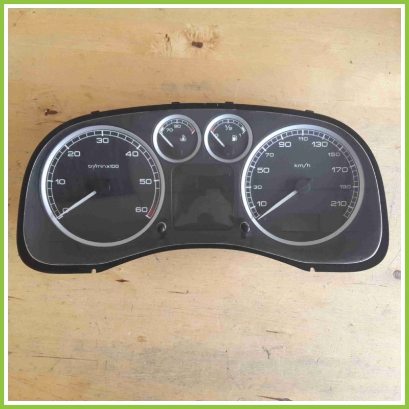 Quadro strumenti contachilometri tachimetro SAGEM P9651299680E01 PEUGEOT 307 NS5701899-C976-6 9HZ