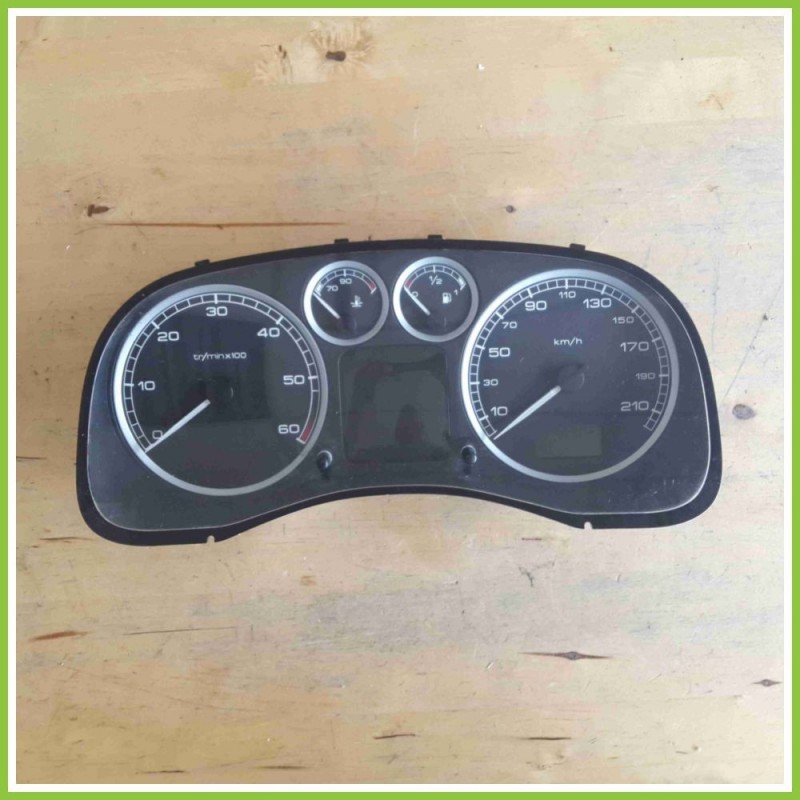 Quadro strumenti contachilometri tachimetro SAGEM P9646742480OR00 PEUGEOT 307 NS5328076-Z644-8 RHS