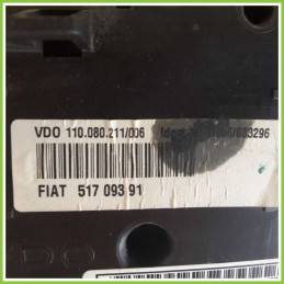 Quadro strumenti contachilometri tachimetro 110.080.211/006 LANCIA YPSILON TE FIAT51709391 188A9000