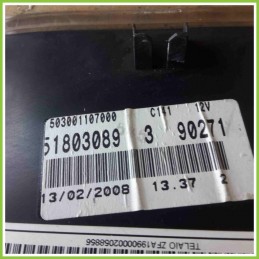 Quadro strumenti contachilometri tachimetro 503001107000C141 FIAT GRANDE PUNTO 2Y 51803089390271 199A2000
