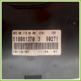 Quadro strumenti contachilometri tachimetro 503.00.119.04.00 LANCIA MUSA TJ 518081370 350A1000