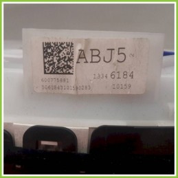 Quadro strumenti contachilometri tachimetro ABJ5 OPEL MERIVA S10 600775881 A13DTC