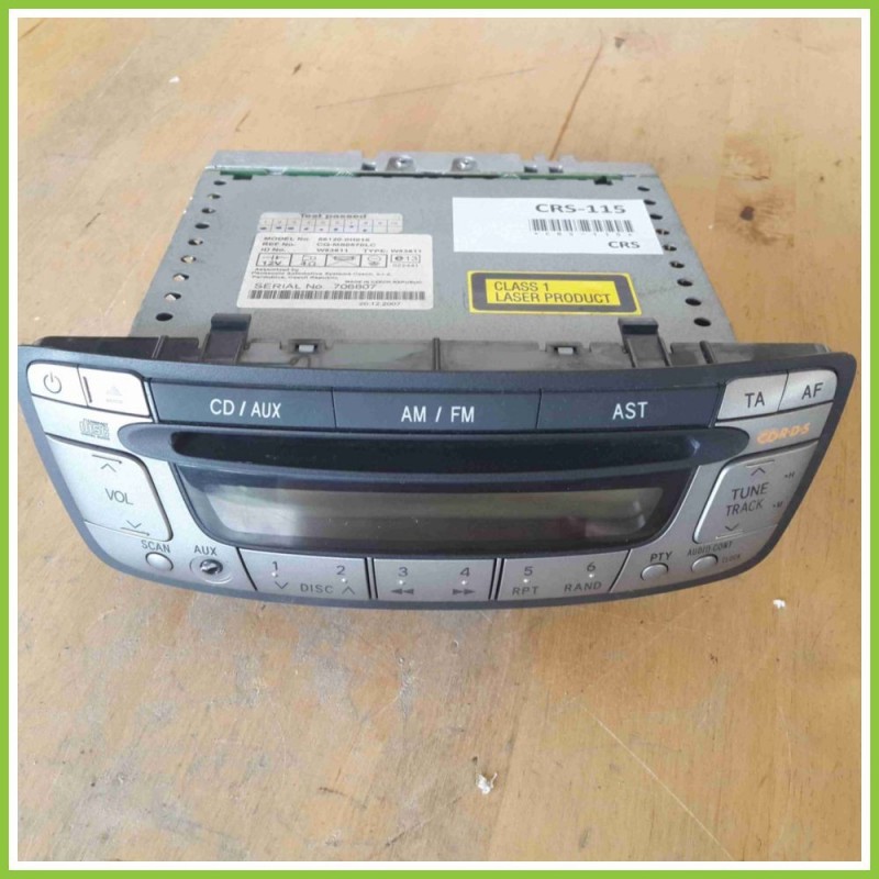 Autoradio Stereo PANASONIC 86120-0H010 TOYOTA AYGO CQ-MS0570LC