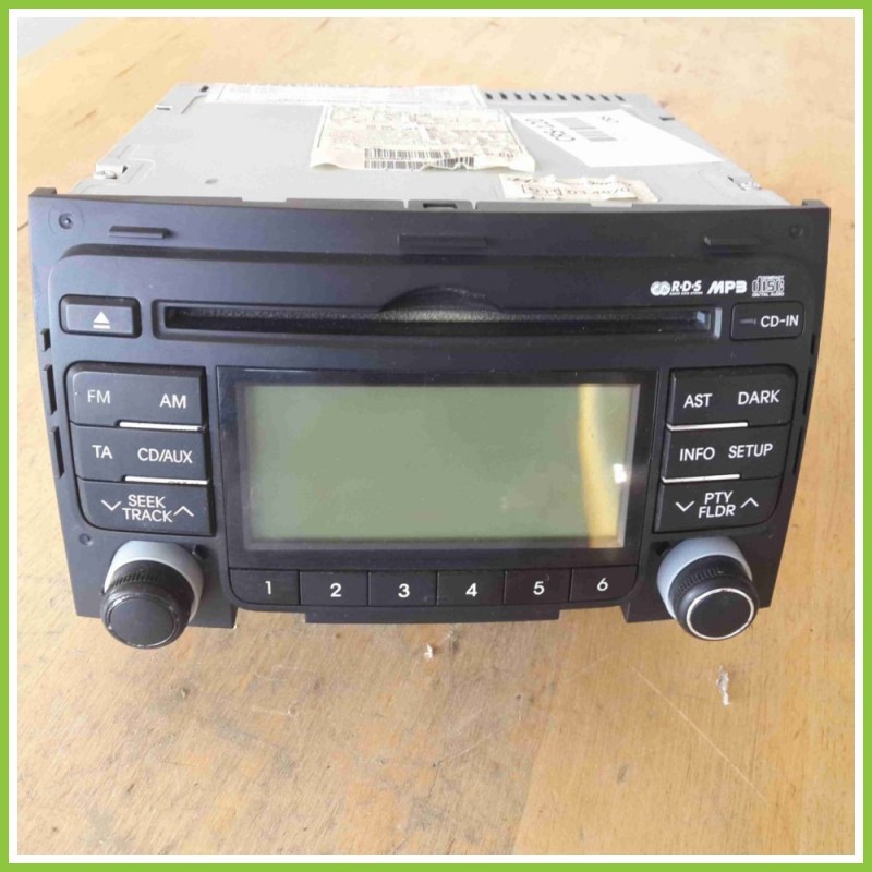 Autoradio Stereo HYUNDAY A-200FDE1.5SKD HYUNDAY I30 PARTNO: 96160-2L200