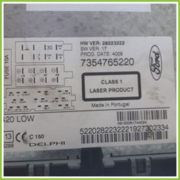 Autoradio Stereo DELPHI BA420LOW FORD KA II 7354765220