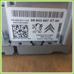 Autoradio Stereo SIEMENS PSARDC441-54 PEUGEOT RD4N1-02