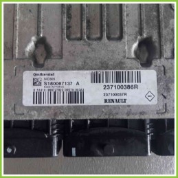 Centralina Motore Iniezione ECU CONTINENTAL S180067137A RENAULT MEGANE 3a Serie 237100386R K9KJ8