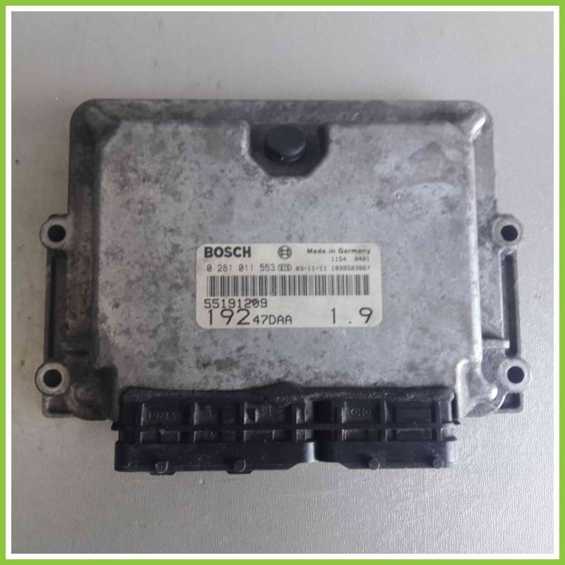 Centralina Motore Iniezione ECU BOSCH 0281011553 FIAT STILO 2V 55191209 192A1000