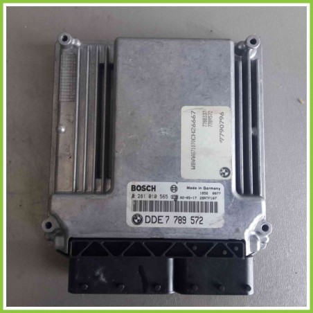 Centralina Motore Iniezione ECU BOSCH 0281010565 BMW Serie 3 E46 110kw DDE7789572 2001 2005