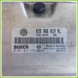 Centralina Motore Iniezione ECU BOSCH 0281012276 SKODA FABIA 6Y 038906019NL AXR
