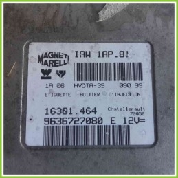 Centralina Motore Iniezione ECU MAGNETI MARELLI IAW1AP.81 PEUGEOT 206 9636727080E KFX