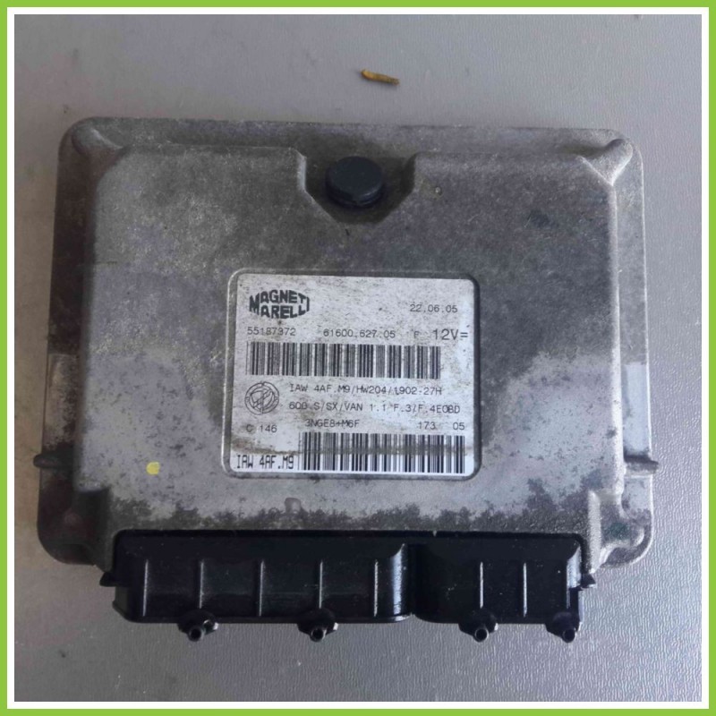 Centralina Motore Iniezione ECU MAGNETI MARELLI IAW4AF.M9 FIAT SEICENTO 1E 55187372 187A1000