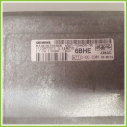 Centralina Motore Iniezione ECU SIEMENS S118107004 FORD FIESTA CBK 3S61-12A650-CA FUJA