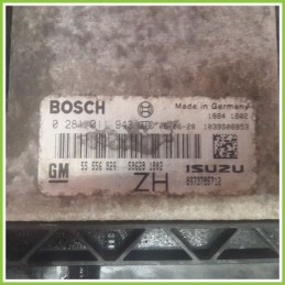 Centralina Motore Iniezione ECU BOSCH 0281011943 OPEL ASTRA A04 55556928 Z17DTH