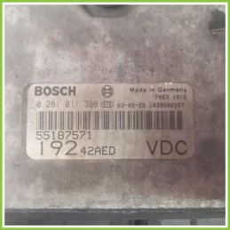 Centralina Motore Iniezione ECU BOSCH 0281011398 FIAT STILO 2C 55187571 192A1000