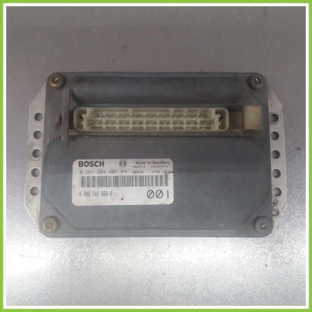 Centralina Motore Iniezione ECU BOSCH 0261204405 FIAT BRAVO 1U 1.4 12V S 46543668 Benzina 1995 1999