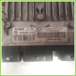 Centralina Motore Iniezione ECU SIEMENS 5WS40117D-7 CITROEN C3 PLURIEL 9655938780 8HX
