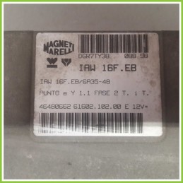 Centralina Motore Iniezione ECU MAGNETI MARELLI IAW16F.EB FIAT PUNTO 1a Serie 46480662 176B2000