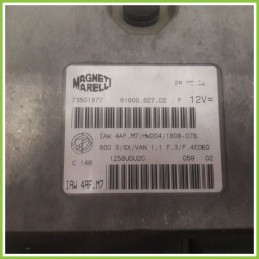 Centralina Motore Iniezione ECU MAGNETI MARELLI IAW4AF.M7 FIAT SEICENTO 1E 73501877 187A1000