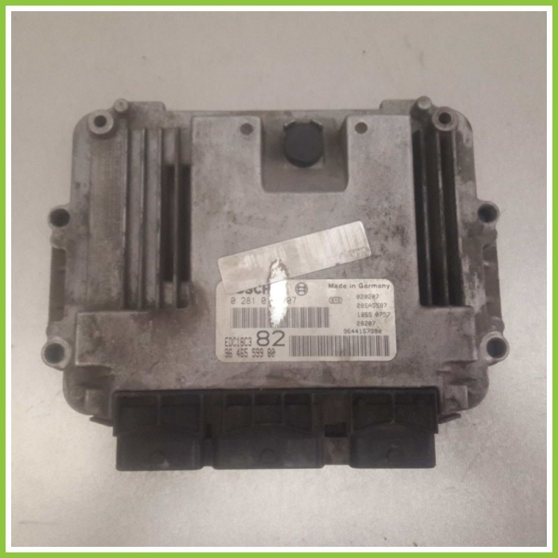 Centralina Motore Iniezione ECU BOSCH 0281010707 PEUGEOT 206 9645659980 8HX