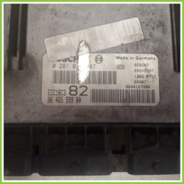 Centralina Motore Iniezione ECU BOSCH 0281010707 PEUGEOT 206 9645659980 8HX