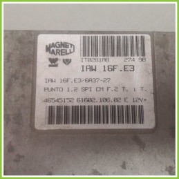 Centralina Motore Iniezione ECU MAGNETI MARELLI IAW16F.E3 FIAT PUNTO 1a Serie 46545152 176B4000