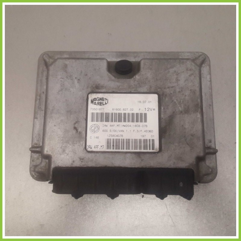 Centralina Motore Iniezione ECU MAGNETI MARELLI IAW4AF.M7 FIAT SEICENTO 1E 73501877 187A1000