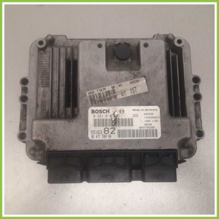 Centralina Motore Iniezione ECU BOSCH 0281010707 PEUGEOT 206 1.4 50kw 9641758080 1998 2009