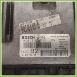 Centralina Motore Iniezione ECU BOSCH 0281010707 PEUGEOT 206 9641758080 8HX