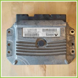 Centralina Motore Iniezione ECU JOHNSON CONTROLS 2158412-6B RENAULT CLIO 3a Serie 8200504593 K4JG7