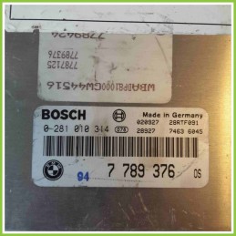 Centralina Motore Iniezione ECU BOSCH 0281010314 BMW Serie 5 E39 7789376 306D1