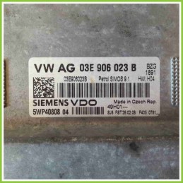 Centralina Motore Iniezione ECU SIEMENS 5WP4080804 SKODA FABIA -54 AG03E906023B BZG