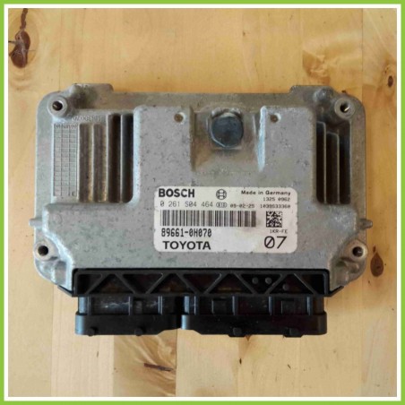 Centralina Motore Iniezione ECU BOSCH 0261S04464 TOYOTA AYGO 1a Serie 1.0 12V VVT-I 98661-0H070 Benzina 2005